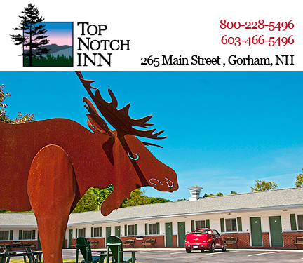 NH Motel, Top Notch Inn Top Notch Inn, Main St., Gorham, NH